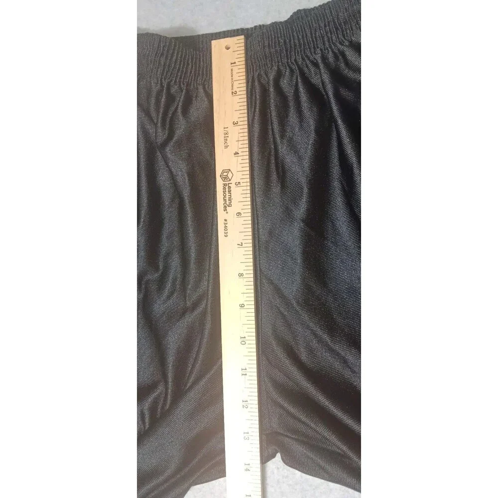 Vintage Converse All Star Button Up Snap Pants Mens Size Medium Black With White